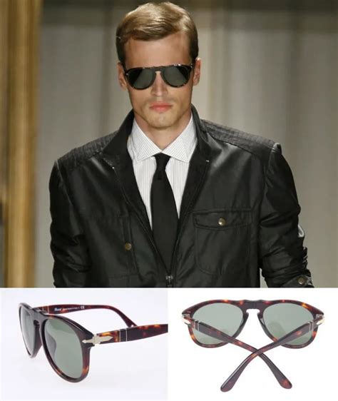 persol pilot mens sunglasses|More.